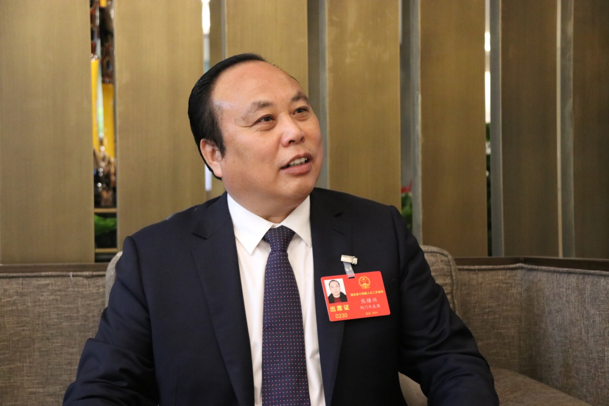 聚焦湖北两会熊绪兴代表：建议支持汉江中下游建设国家绿色有机蔬菜优势产业集群(图1)