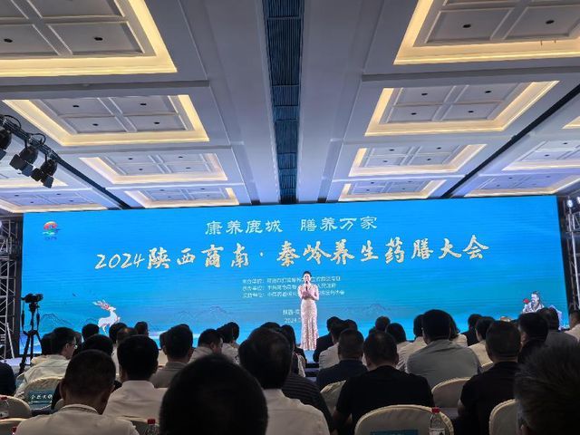 “康养鹿城膳养万家”2024陕西商南·秦岭养生药膳大会隆重举行(图2)