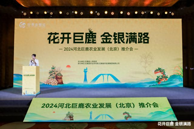 河北巨鹿农业发展（北京）推介会举行巨鹿金银花大放异彩(图1)
