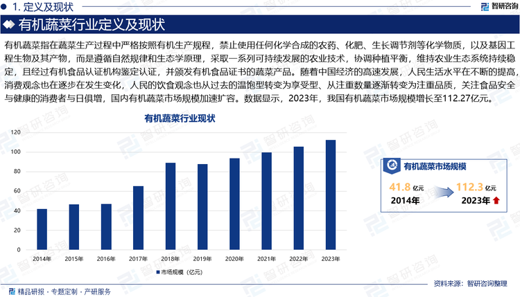 2025-2031年中国有机蔬菜行业市场深度评估及投资机会预测报告(图1)