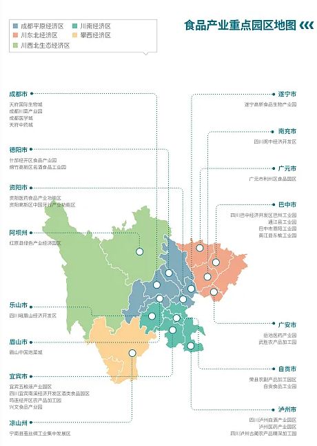 【产业图谱】2024年四川省食品轻纺产业链全景图谱(图6)