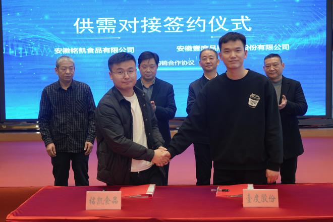 “益企”赴宴“皖”里有货——2024年安徽(宿州)食品产业链供需对接会召开(图3)