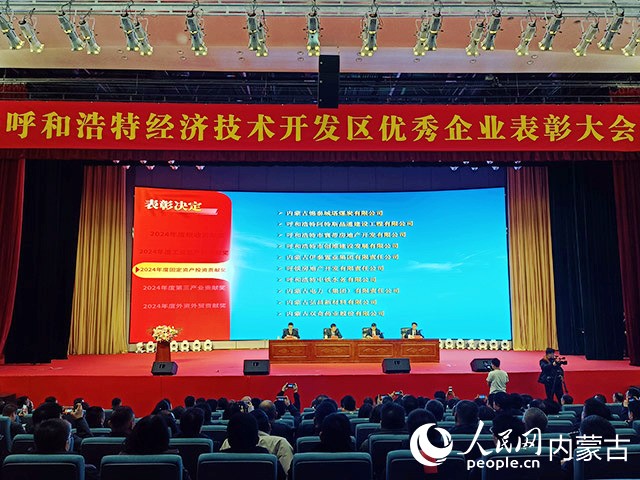 呼和浩特经济技术开发区召开2025年优秀企业表彰大会(图2)