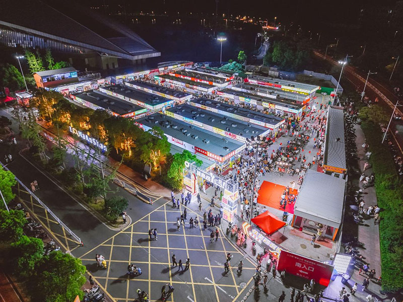 马鞍山花山区：绿色“美食专线”旺了烟火气(图3)