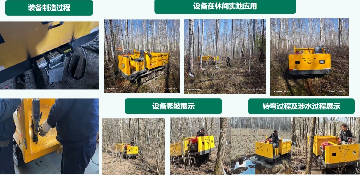 东北林业大学联合研制成功：“山地爬山虎”“智”采桦树汁(图1)