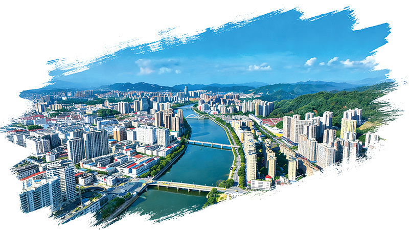 产业金、生态绿、民生暖、烟火红、活力橙——幸福浏阳的多彩解码(图1)